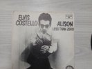 Elvis Costello: Alison b/w Less Than Zero 45 Record