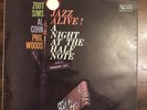VINTAGE JAZZ LP Zoot Sims et al ‎– Jazz Alive  A Night At The Half Note UK