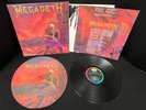 MEGADETH PEACE SELLS...BUT WHO'S BUYING? 2 LP SET W/ PICTURE DISC INSERT DAMAGE