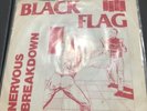 Black Flag Nervous Breakdown 45   Vinyl   bin51