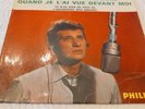 Variété Johnny Hallyday Excuse Moi Partenaire Non Souligné Ecriture Large.