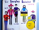 SIR DOUGLAS QUINTET 1+1+1=4 ORIG'71 PHILIPS WHITE LABEL PROMO LP w/GIMMICK COVER