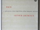 Arthur Grumiaux Bach Complete Violin Sonatas Phillips Stereo Holland 3LPs NM