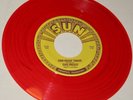 ELVIS PRESLEY on SUN RED VINYL MINT Good Rockin' Tonight USA 45 Picture sleeve .