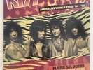 KISS 2LP ORANGE VINYL ANIMALIZE WORLD TOUR USA 1984 INCL.GIANT POSTER