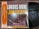 THELONIOUS MONK JOHN COLTRANE RIVERSIDE SMJ 6149 OBI MONO JAPAN  LP