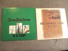 ZZ TOP 2 LPs / TRES HOMBRES & RIO GRANDE MUD / WARNER BROS HARD BLUES ROCK VG+