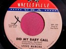 STEVE MANCHA - Did My Baby Call / Whirl Pool - Northern Soul 45 Wheelsville 102