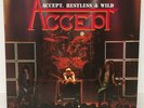 ACCEPT / RESTLESS & WILD UK PRESSING LP RED WAX W/ INNER