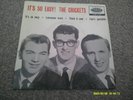 THE CRICKETS It's So Easy  1959   CORAL      superb EX+