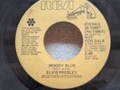 45 RPM Moody Blue She Thinks I Still Care Elvis Presley PROMO COPY RCA 10857