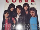COBRA First Strike 1983 Epic Records vinyl LP  Promo Rare Jimi Jamison