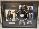 Michael Jackson & Martin Scorsese BAD VINYL & LP SLEEVE SIGNED BY BOTH With COA