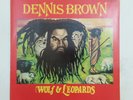 DENNIS BROWN Wolf & Leopards 1C06462812 GEMA LP Vinyl VG++ Cover VG++ 1977