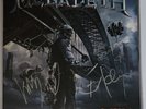 Megadeth - Dystopia Signed by Dave Mustaine Ellefson Chris Adler Kiko