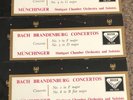 DECCA SXL 2125 ,2126,2127, BACH BRANDENBURG CONCS 1 thru 6  MUNCHINGER  NM