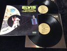 ELVIS PRESLEY LP ALOHA FROM HAWAII RARE NO DIECUT CVR STEREO TAN LABEL HI GRADE