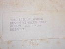 The Icicle Works - Seven Singles Deep (White Label PROMO LP) Ian McNabb