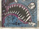 Uk Subs    Predator  Autographed Blue  7” Vinyl Punk Record NM / NM