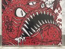 Uk Subs   The Beast Autographed 7” Red Vinyl Punk Record NM / NM SUPURB CON