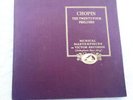 ELECTRIC VICTOR SET: ALFRED CORTOT PLAYS CHOPIN PRELUDES (1927)