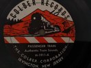 Authentic Train Sounds – 78rpm Single 10-inch Colber Records #H-1911 Passenger