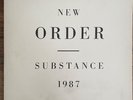 1st Edition: New Order, Substance, x2 Vinyl LP, 1987, embossed letters, vg+ cond
