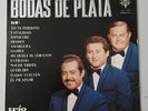 LP TRIO LOS CHAMAS Bodas De Plata Perú Sono Radio 1969 Folk Criollo RARE