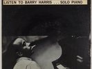 BARRY HARRIS: Listen to Barry Solo Piano US Riverside Jazz Vinyl LP