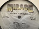 NORMA JEAN WRIGHT love attack 12” VINYL-PROMO LABEL-SOUL/ FUNK/ MIRAGE DMD657-NM