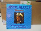 * D1 GERMAN IMPORT* 45 + PS JIMMY BUFFETT MANANA / CHEESEBURGER IN PARADISE 1978