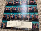 The Rolling Stones Rewind vinyl promo timing stamp gold Sterling