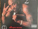 2Pac, All Eyez On Me, 2001, x4 vinyl, gatefold, remastered, vg condition