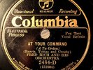 Fred Rich And His Orchestra - At Your Command / Pardon Me Pretty Baby (Don'