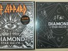 Def Leppard - Diamond Star Halos. 2 x Vinyl LP.  Signed Lithograph. Mint.