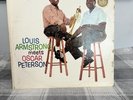 LOUIS ARMSTRONG Meets Oscar Peterson VERVE JAZZ Stereo LP
