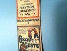 Matchbook Cover, BEAU GESTE, A Paramount Picture. Now Schubert,Newark, NJ