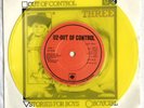 U2 -Three:Out Of Control- Very Rare CBS Irish Yellow Vinyl 7