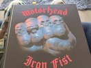 Motorhead Iron Fist 3LP Deluxe Vinyl Book 40th Anniversary 2022 BMG