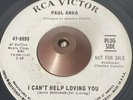 Paul Anka - I Can’t Help Loving You RCA Demo Northern Soul Original 45