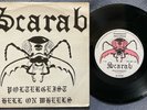 SCARAB - POLTERGEIST rare UK 1984 / NEW WAVE OF BRITISH HEAVY METAL / EX++