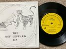 DEF LEPPARD EP rare UK 1978/79 / NEW WAVE OF BRITISH HEAVY METAL / FULLY SIGNED