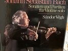 Rare Telefunken Stereo 3-LP Bach/Sandor Vegh 'Sonatas and Partitas' NM