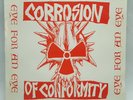 Corrosion Of Conformity Eye For An Eye original 1985 Toxic Shock vinyl LP TXLP04