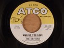 The Detours  Who Do You Love/Peace Of Mind   Garage , Psych  1966 Atco