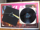 PINK FLOYD - DARK SIDE OF THE MOON - SHVL 804 UK ORIGINAL 1973 VINYL AND POSTER