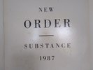 VINYL RECORD NEW ORDER Substance FACTORY FACT 200 1987 STEREO DOUBLE LP ALBUM