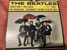 1965 THE BEATLES 4by4 M- CAPITOL SWIRL EP R-5365 RECORD AND  CARDBOARD COVER