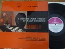 REINHOLD BARCHET - VEYRON-LAVROIX / BACH 4 sonatas for violin & continuo / ERATO