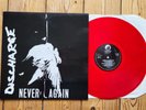 Discharge Never Again Ltd Red LP gatefold sleeve 1989 original Anarcho punk